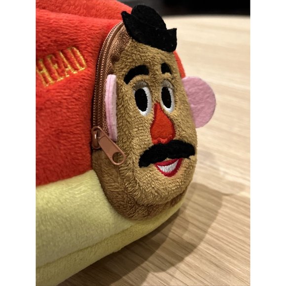 Disney Pixar Mr. Potato head Toy Story Plush Purse Pass Coin Case Rare - Picture 9 of 10